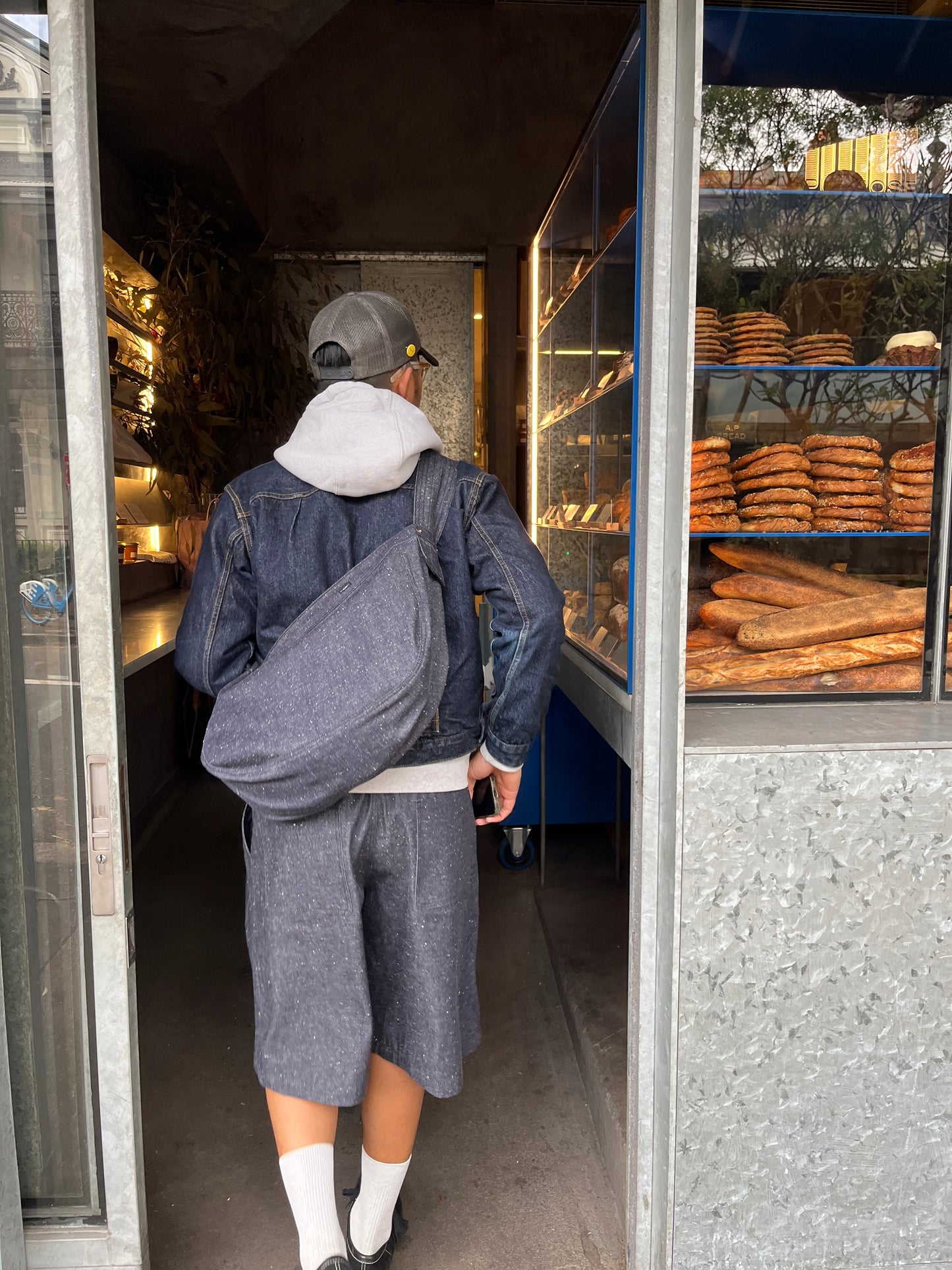 Newspaper Bag - Nep Japanese Denim 9.5oz