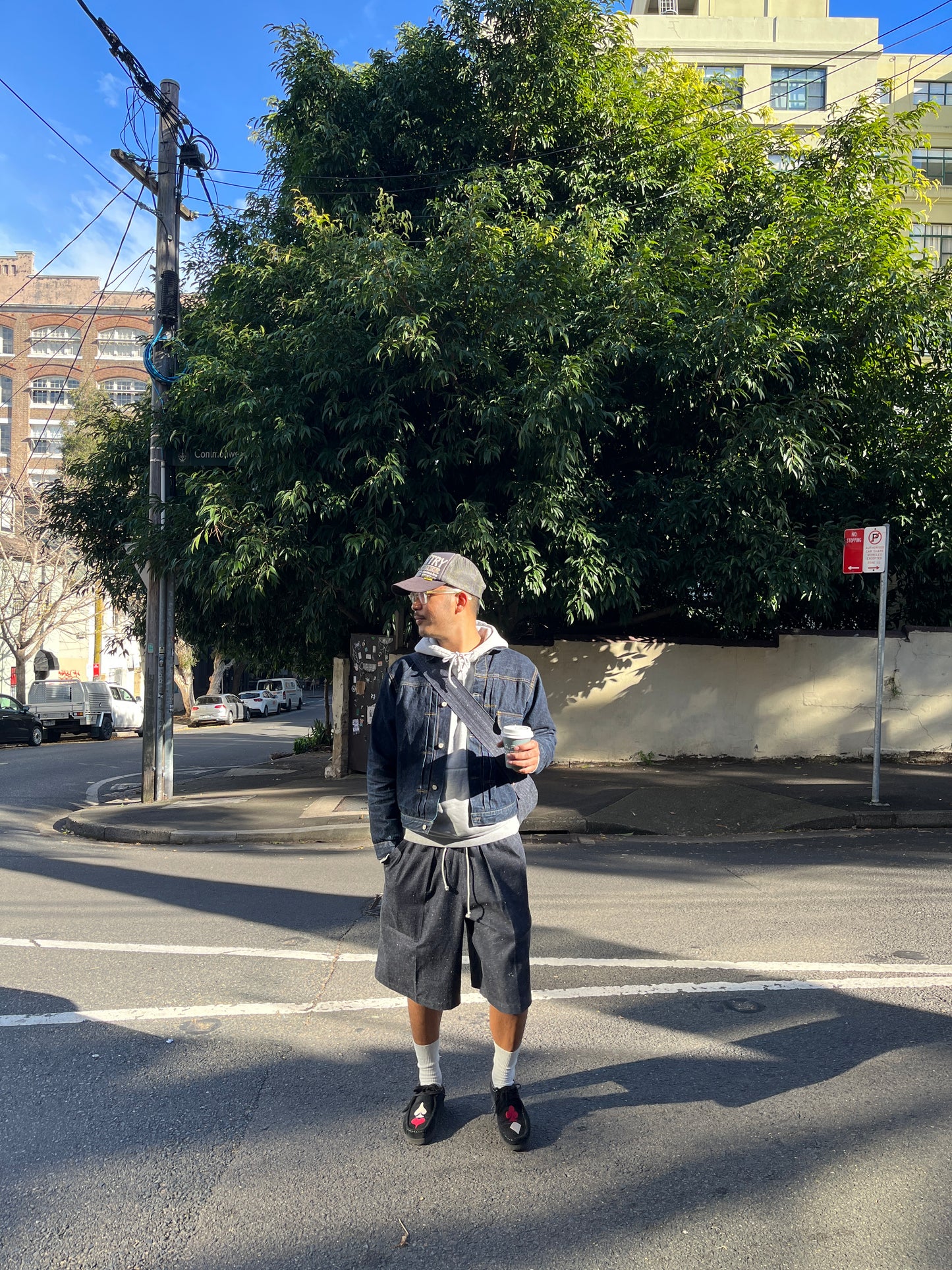 Super Easy Shorts (USN) - Japanese Nep Denim 9.5oz