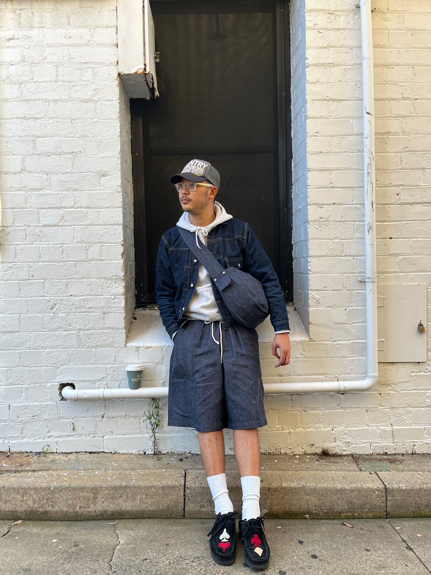Newspaper Bag - Nep Japanese Denim 9.5oz