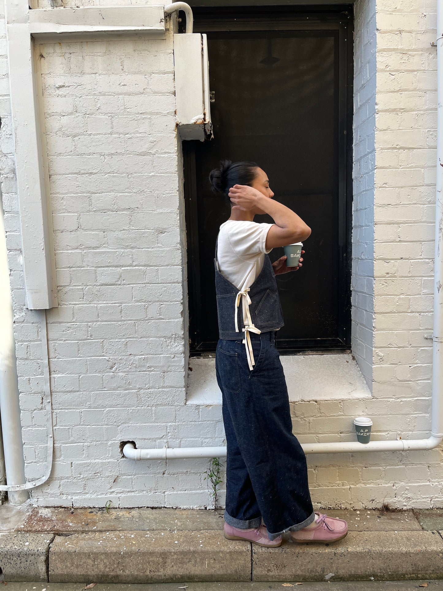 Overall Top - Japanese Nep Denim 9.5oz