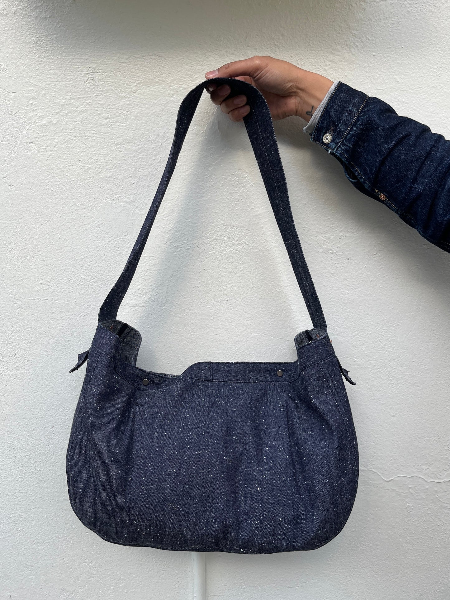 Newspaper Bag - Nep Japanese Denim 9.5oz
