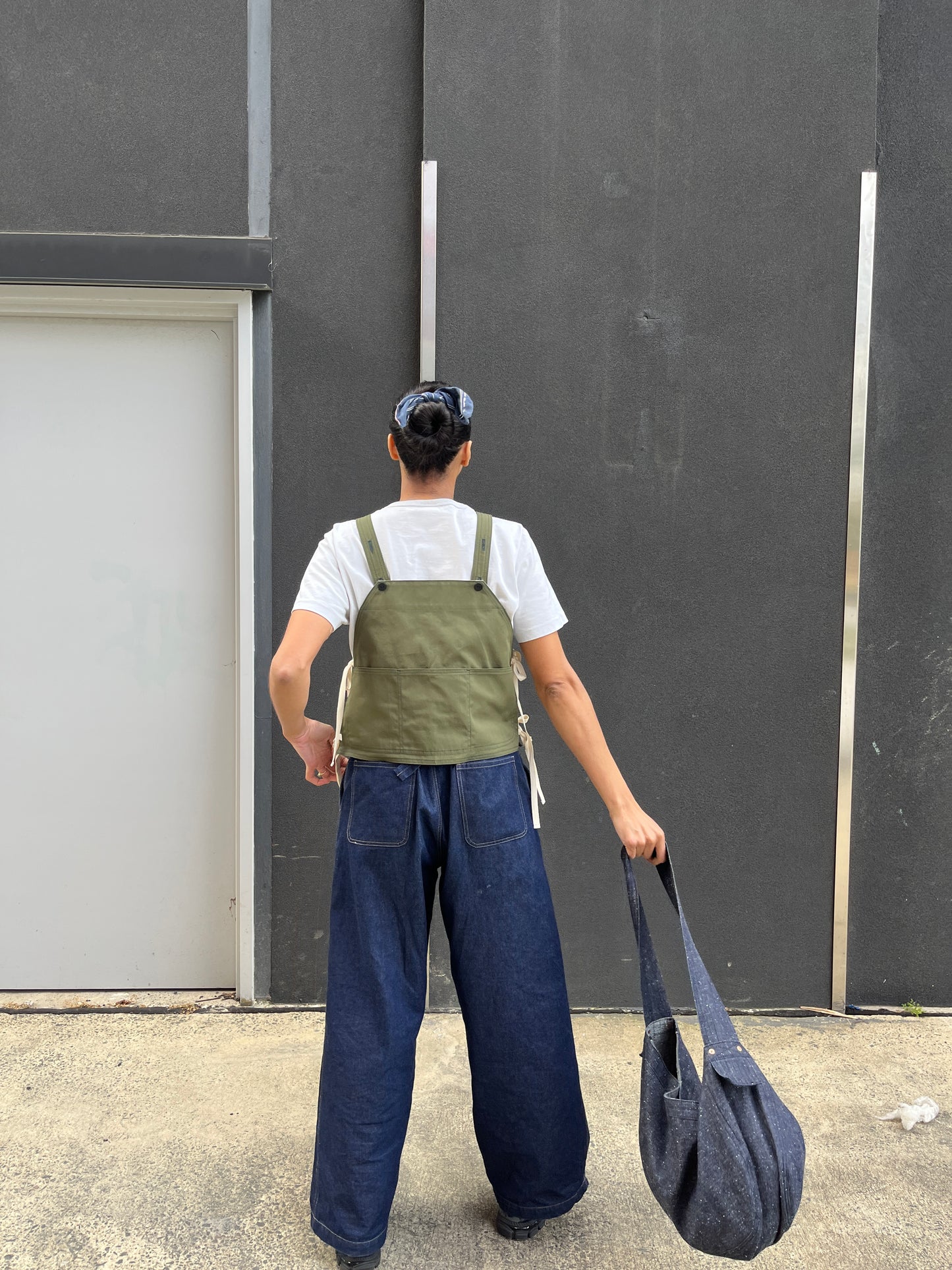 Overall Top - Army Green
