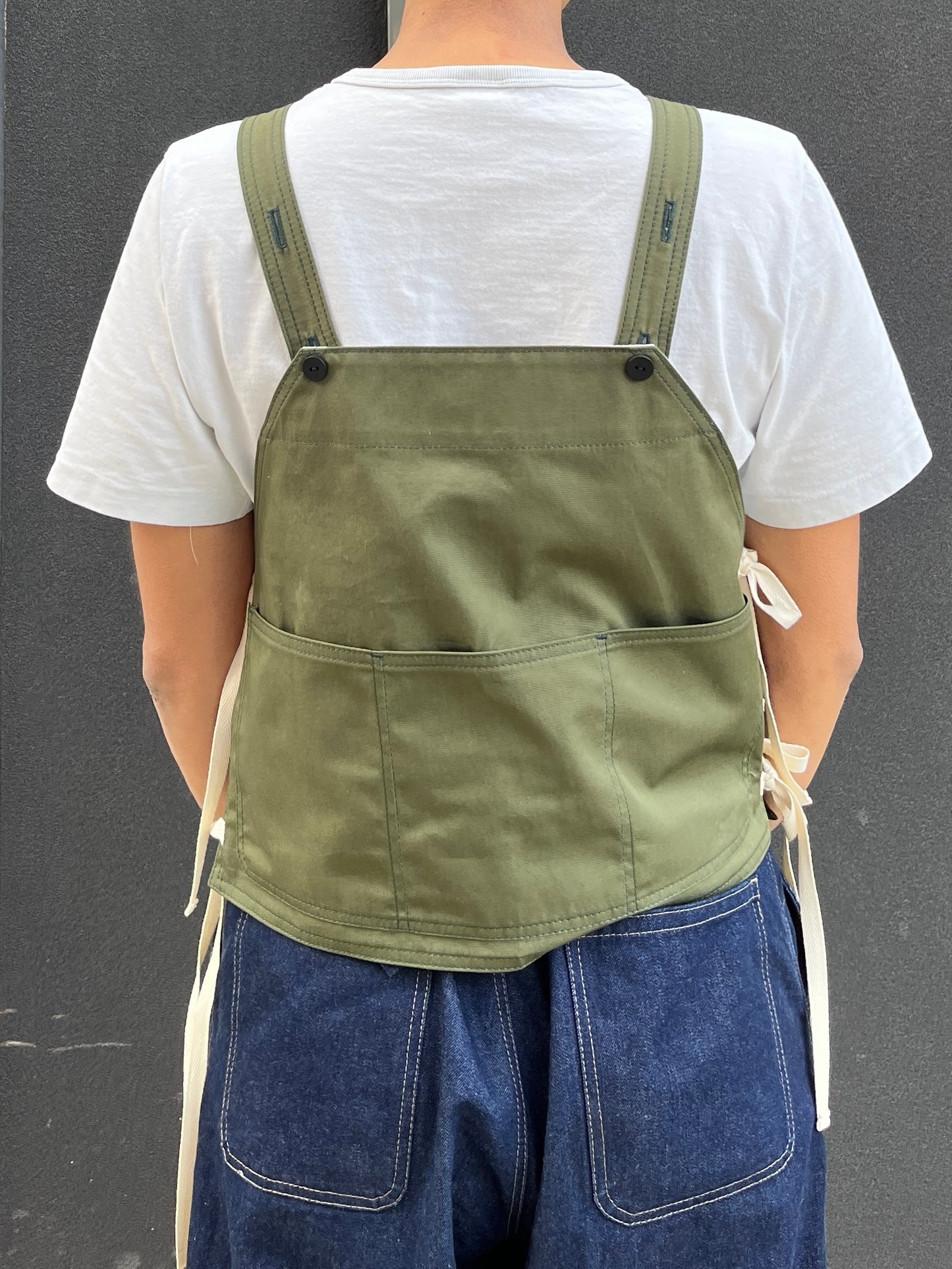Overall Top - Army Green