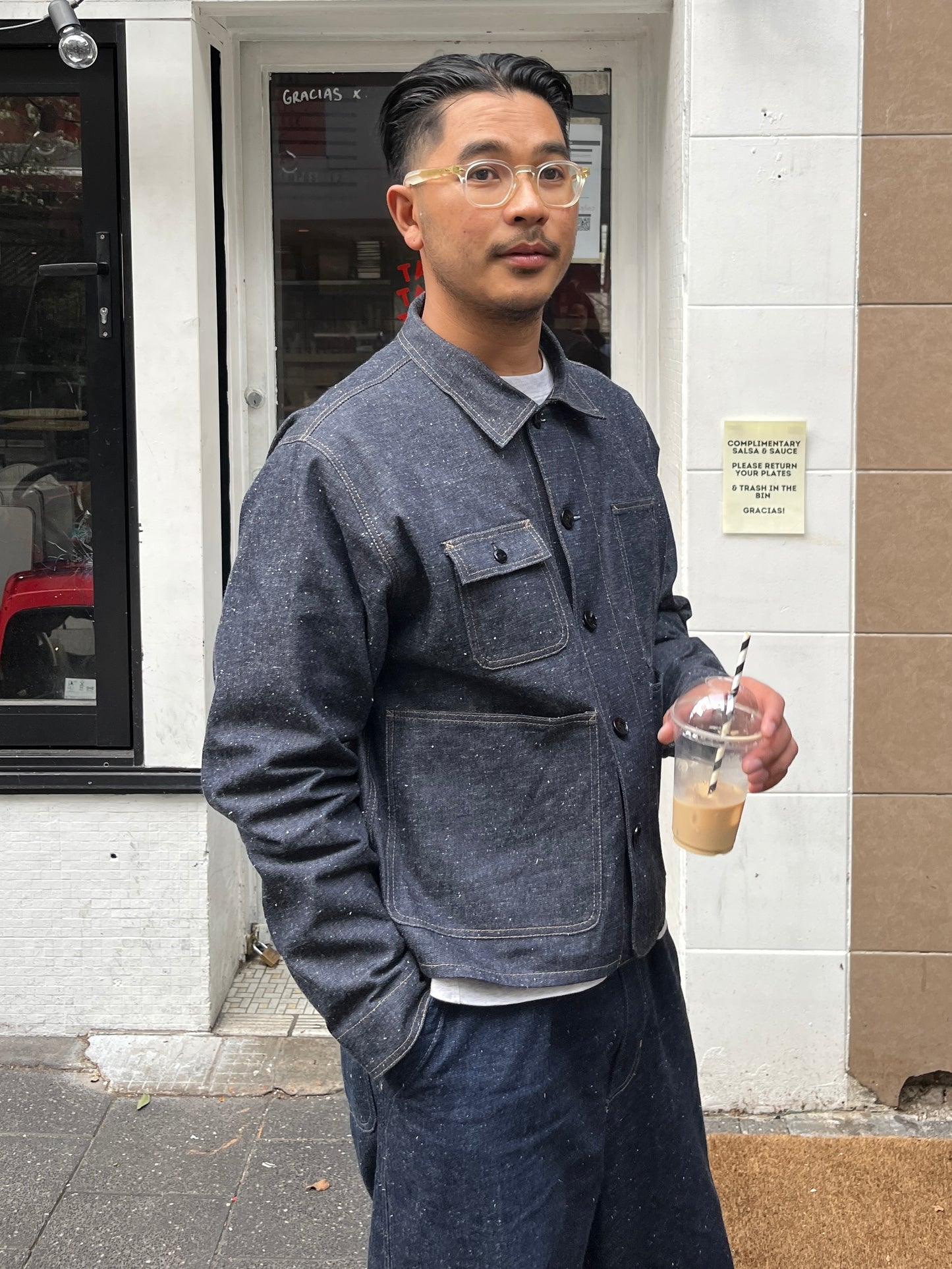 Market Jacket - 9.5oz Japanese Selvedge Denim (MENS)