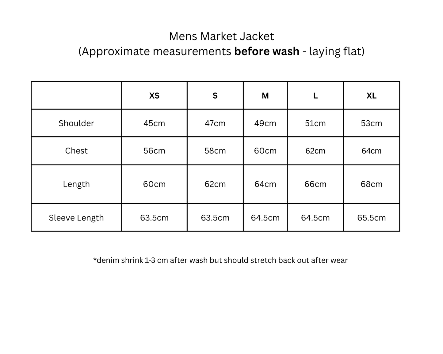 Market Jacket - 9.5oz Japanese Selvedge Denim (MENS)