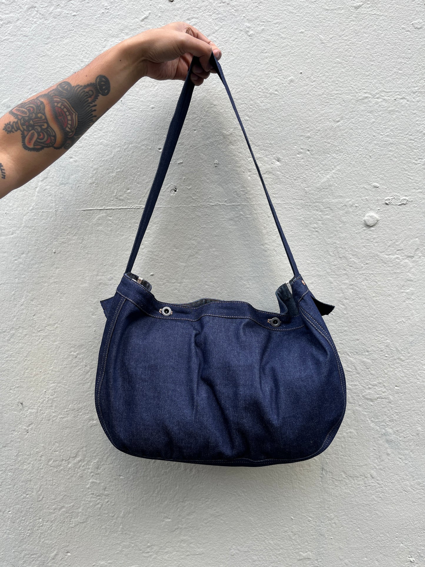 Newspaper Bag  - Japanese Denim 12oz
