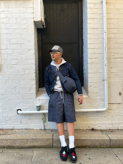 Newspaper Bag  - Nep Japanese Denim 9.5oz