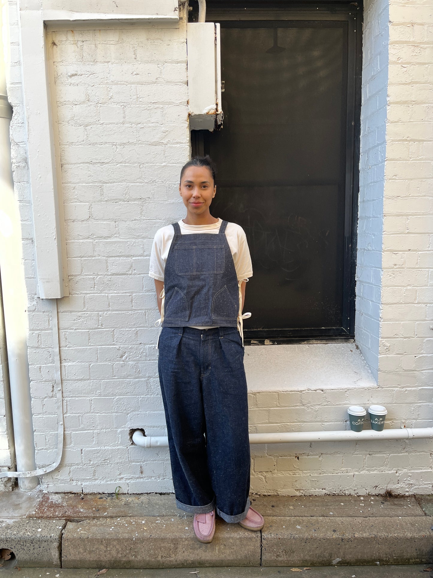 Overall Top - Japanese Nep Denim 9.5oz