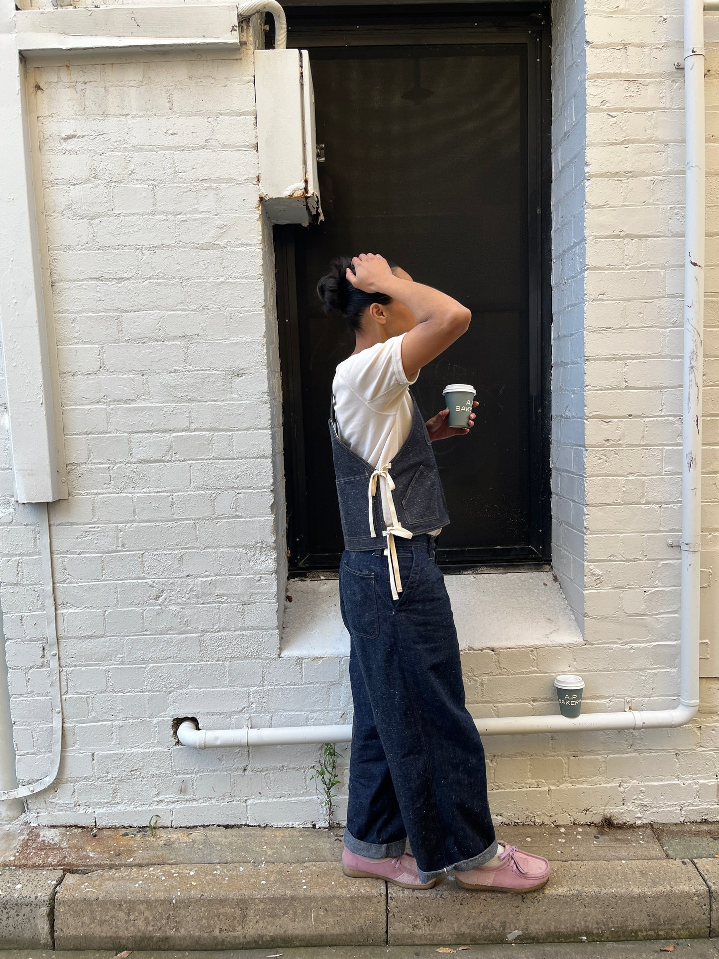 Overall Top - Japanese Nep Denim 9.5oz