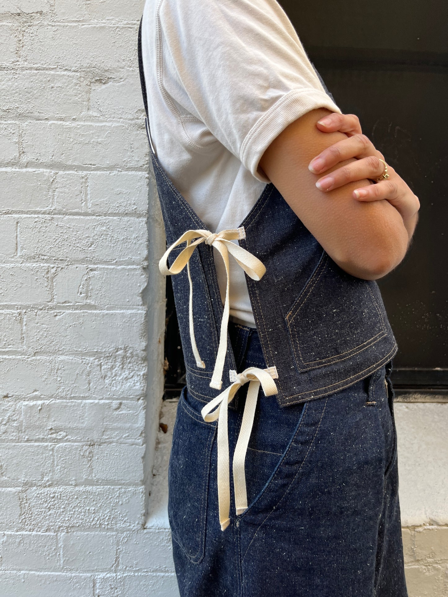 Overall Top - Japanese Nep Denim 9.5oz