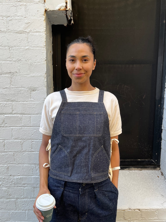 Overall Top - Japanese Nep Denim 9.5oz