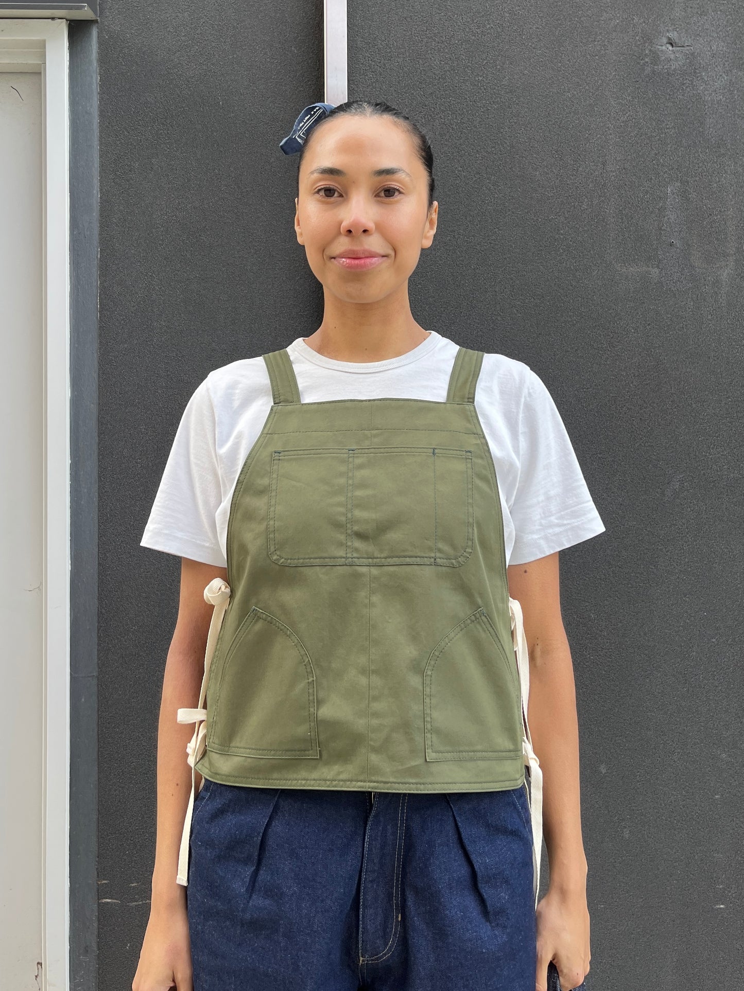 Overall Top - Army Green