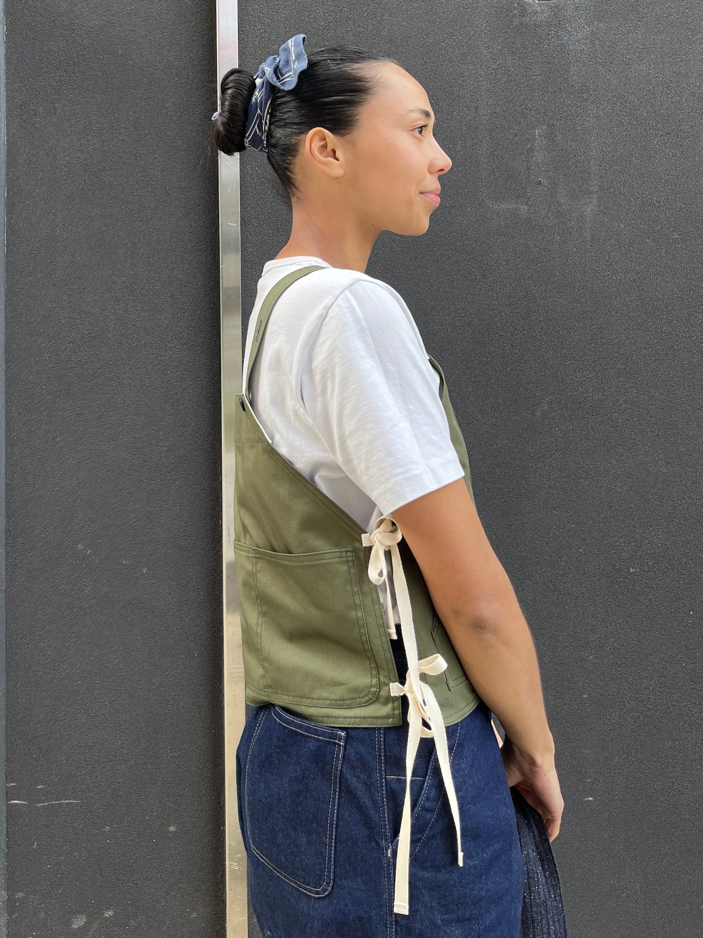 Overall Top - Army Green