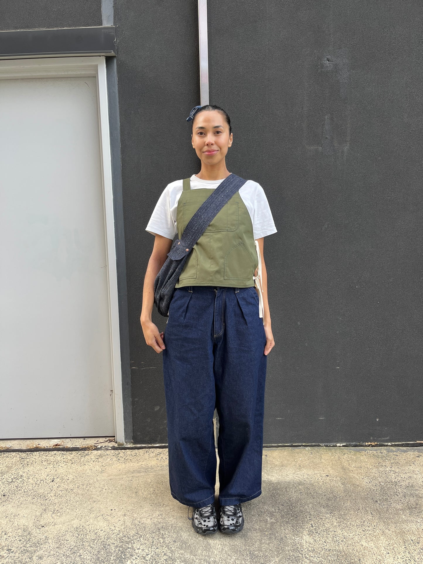Overall Top - Army Green