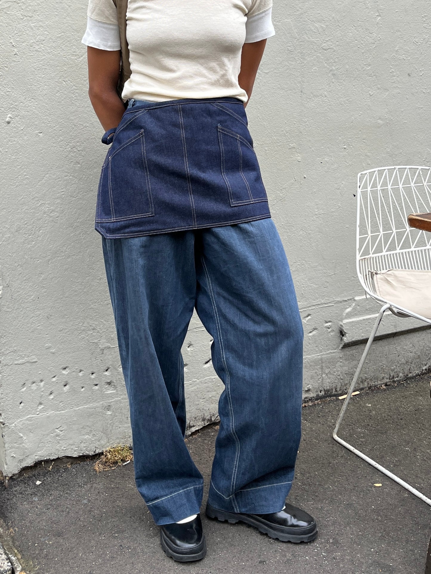 Apron Wrap - Japanese Denim